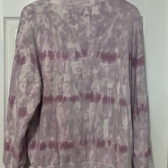 American Eagle Outfitters Lavender Tie Dye Sweatshirt - Picture 2 of 4
